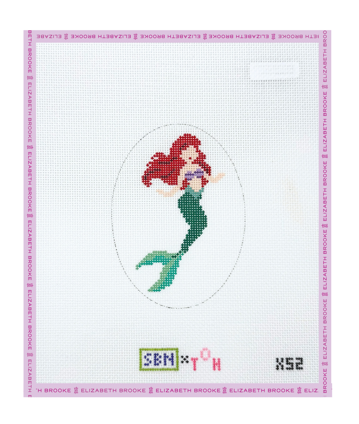 Ariel (Princess Series) Needlepoint Canvas