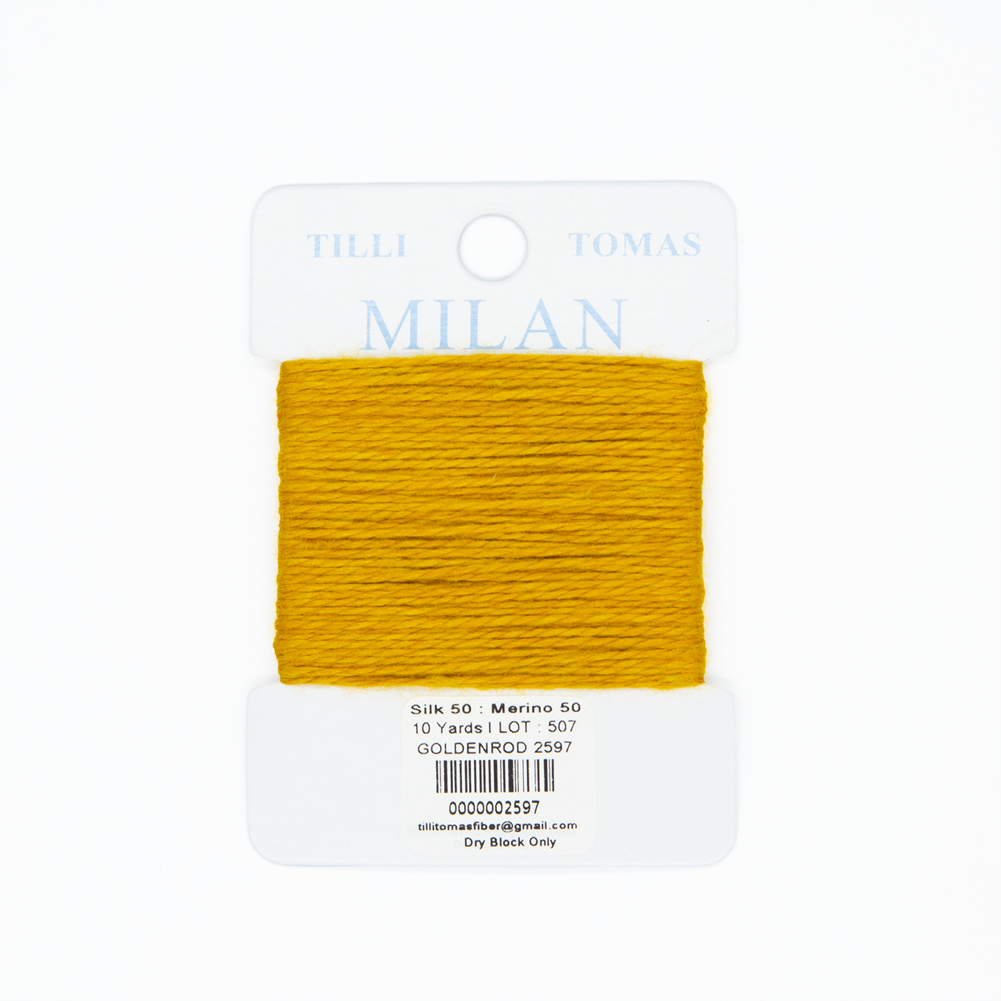 Milan Card 2597 Golden Rod