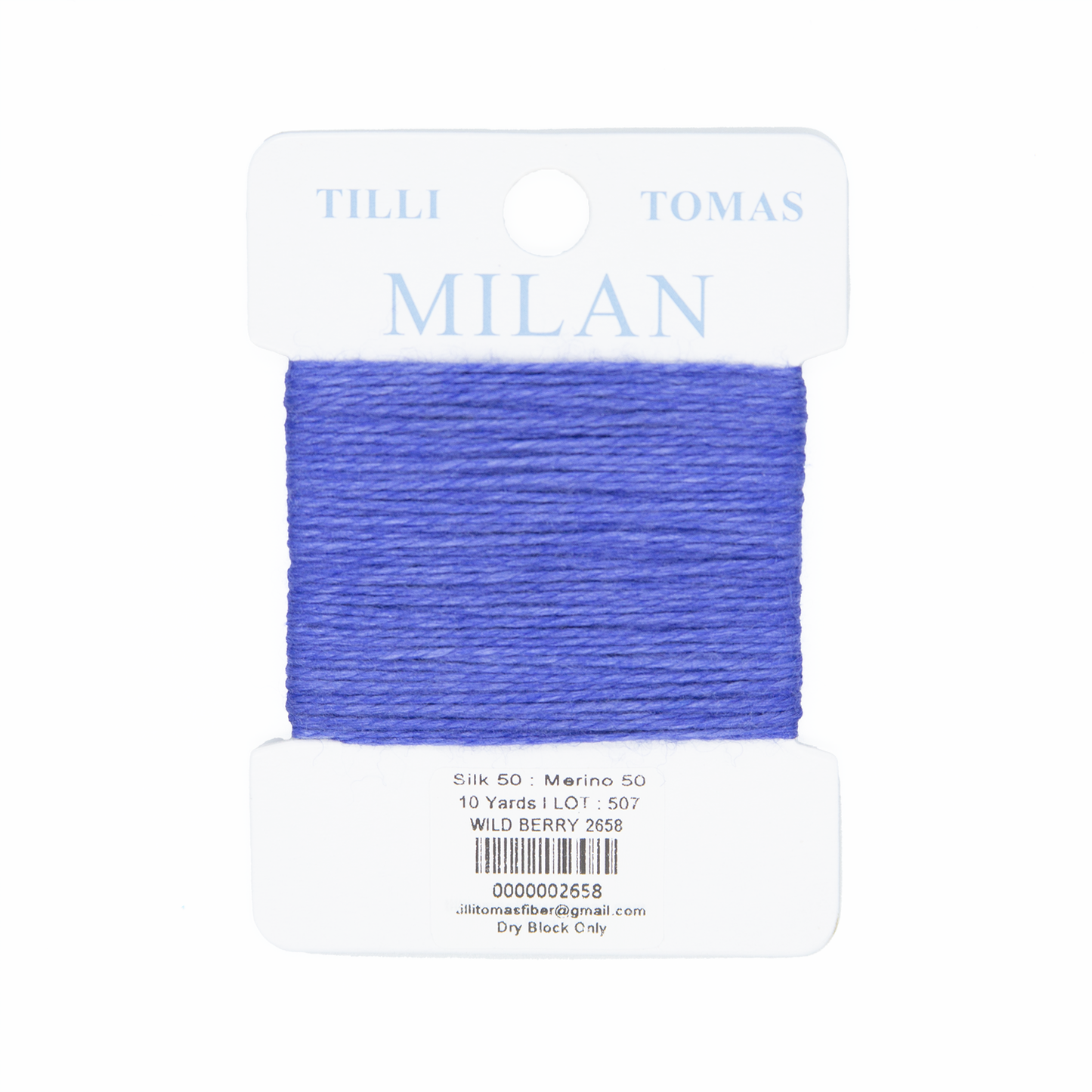 Milan Card 2658 Wild Berry