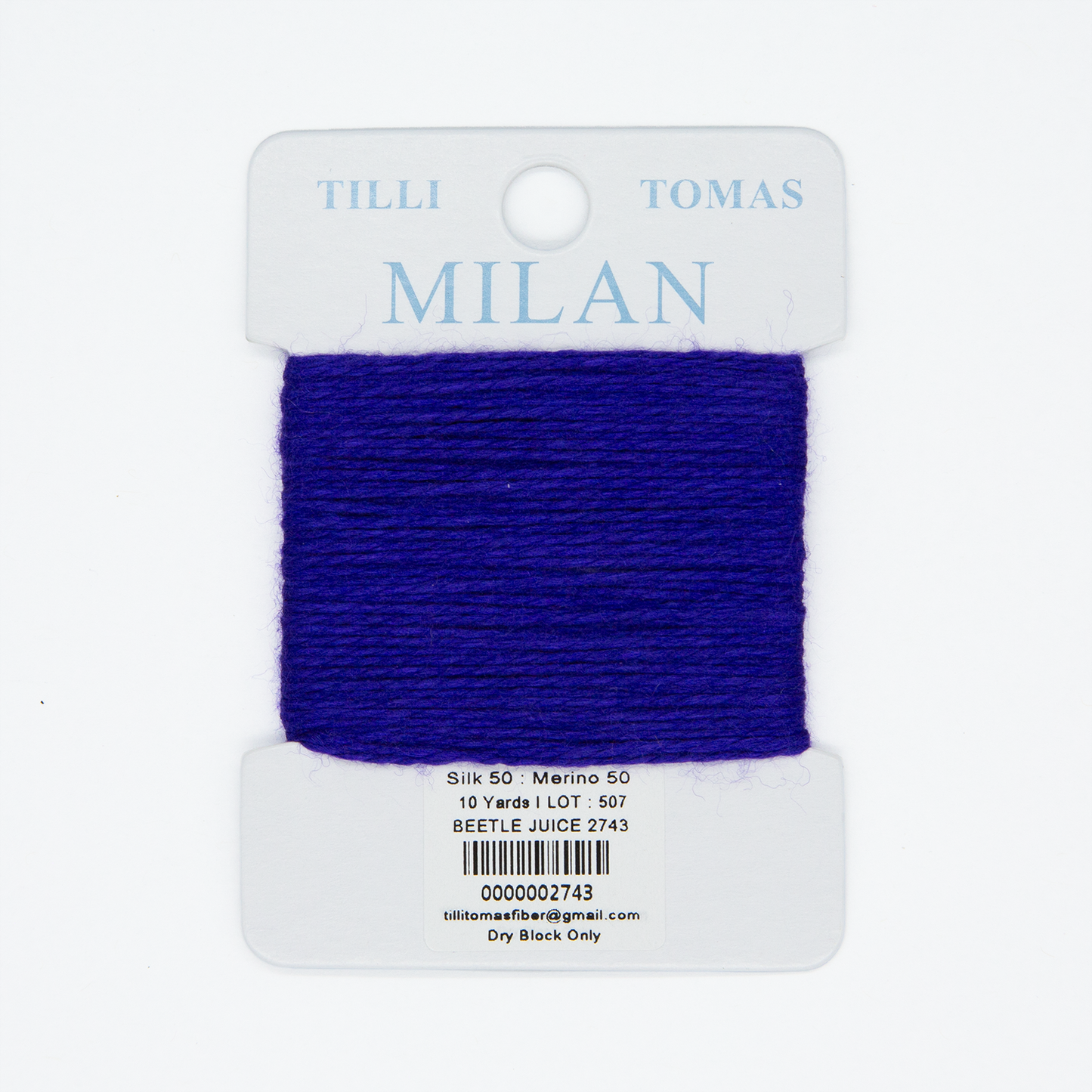 Milan Card 2743 Beetle Juice