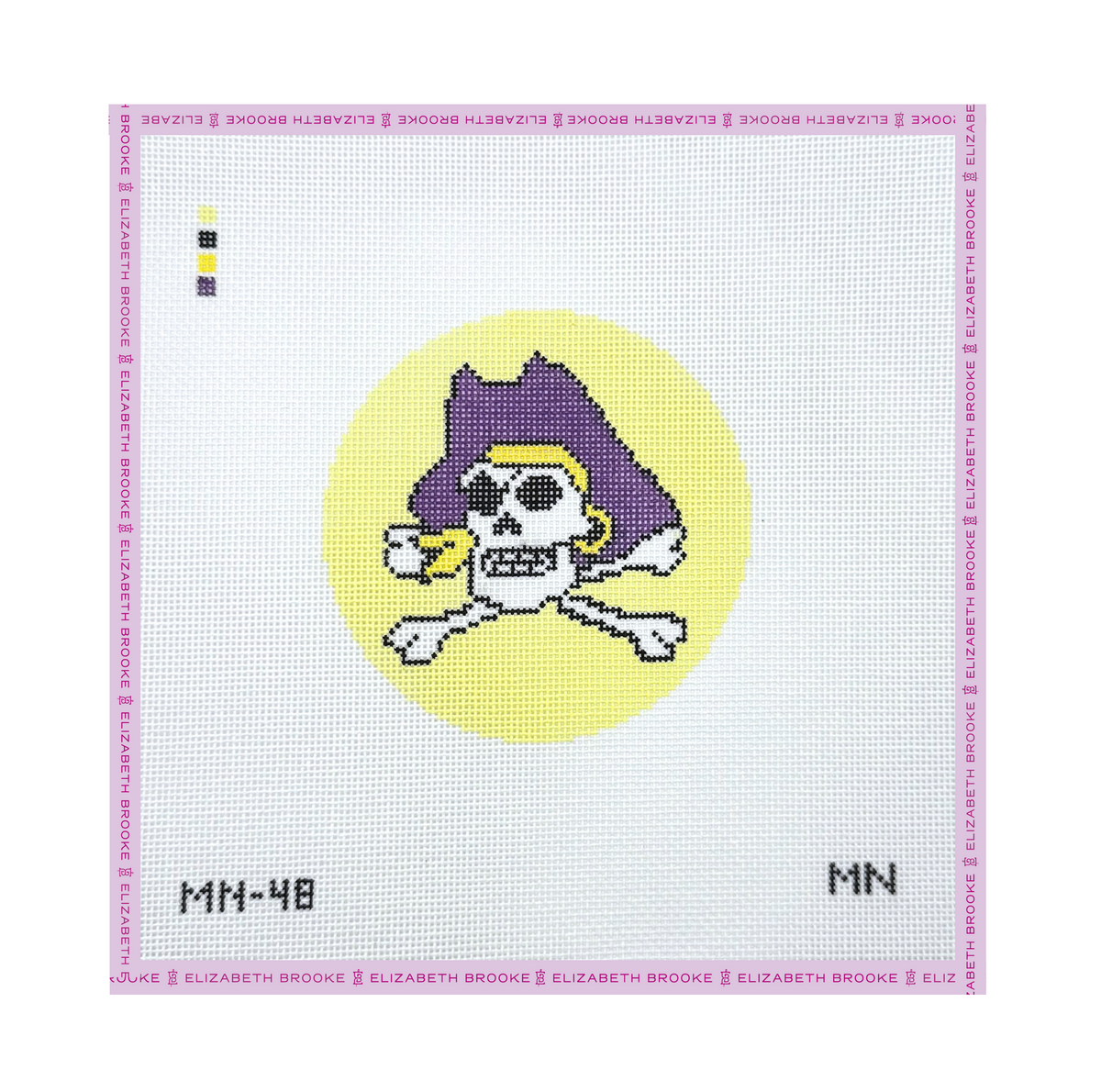 ECU Pirate Needlepoint Canvas