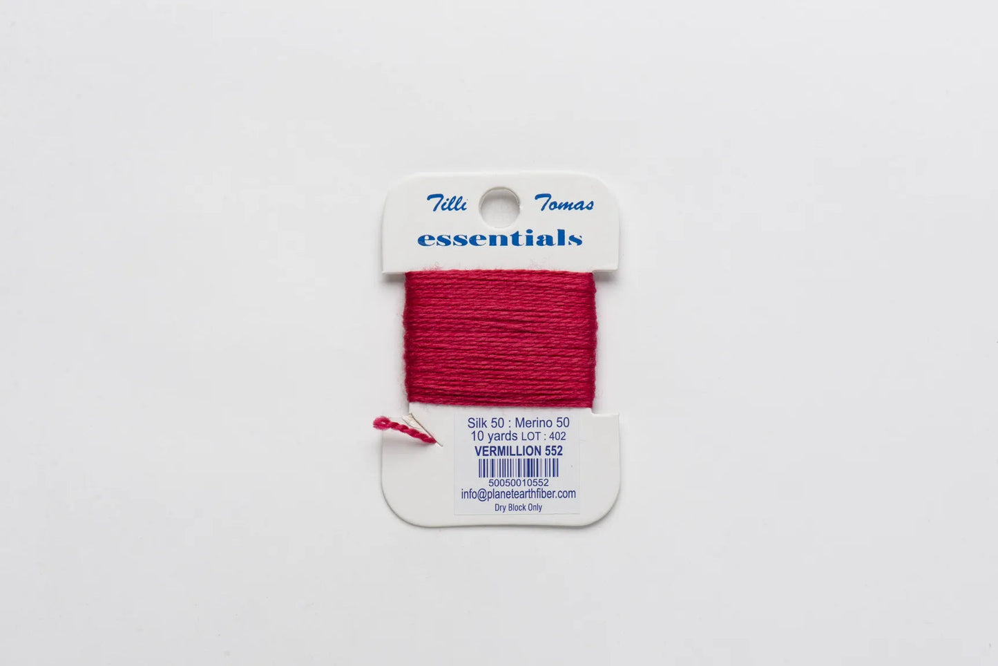 Essentials Card 552 Vermilion