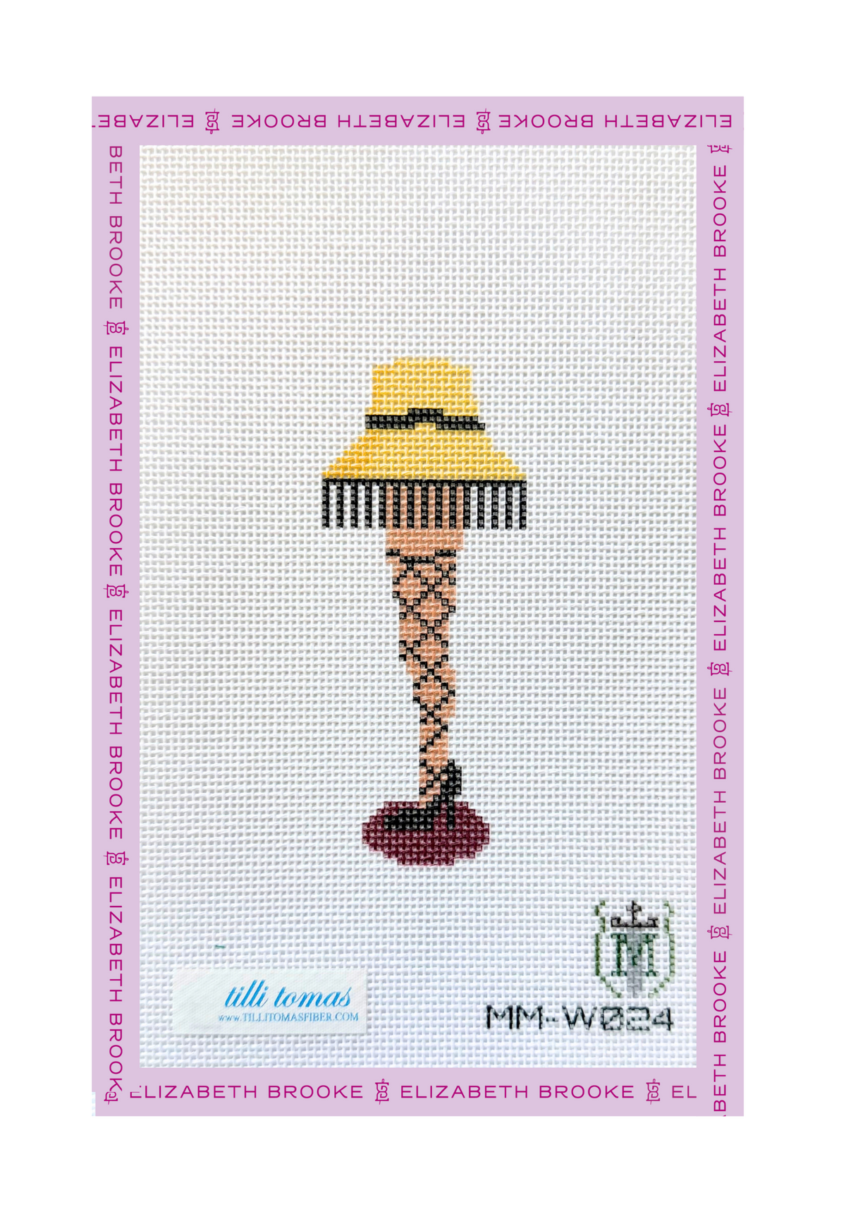 Leg Lamp Needlepoint Canvas