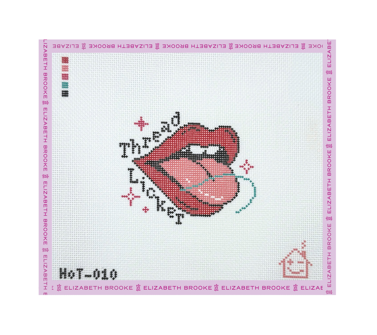 Thread Licker Needlepoint Canvas