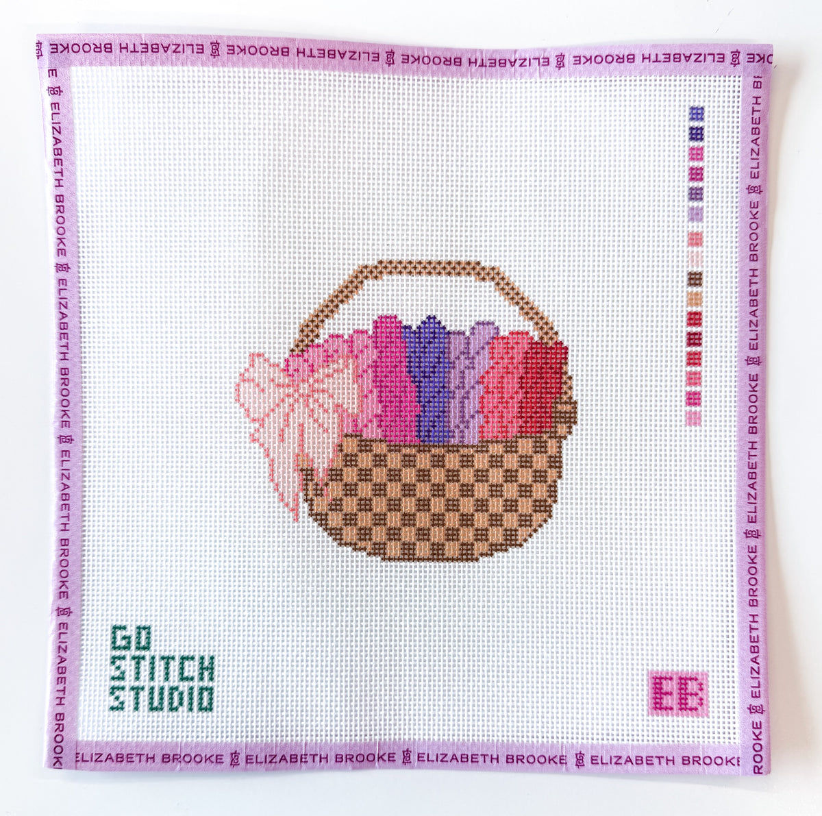 Needlepoint Basket Needlepoint Canvas