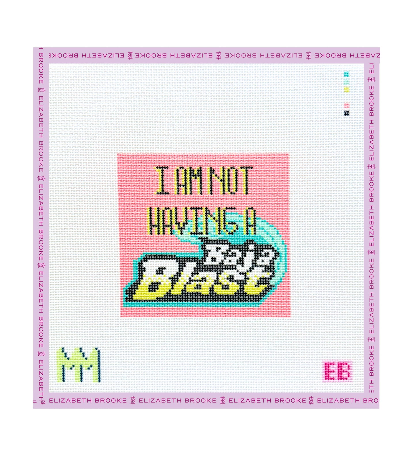 Baja Blast Needlepoint Canvas