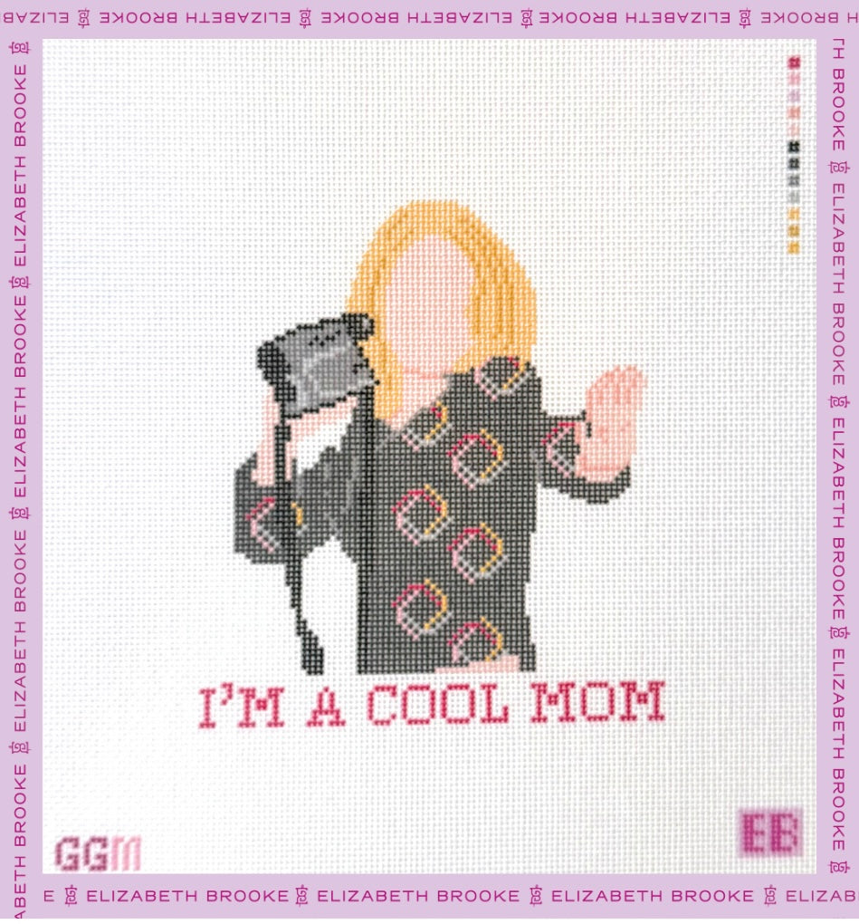 Cool Mom Needlepoint Canvas