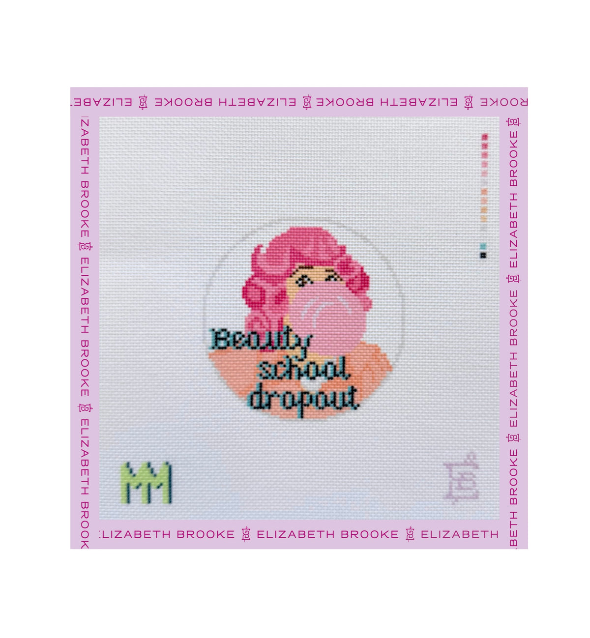 Beauty School Dropout Needlepoint Canvas