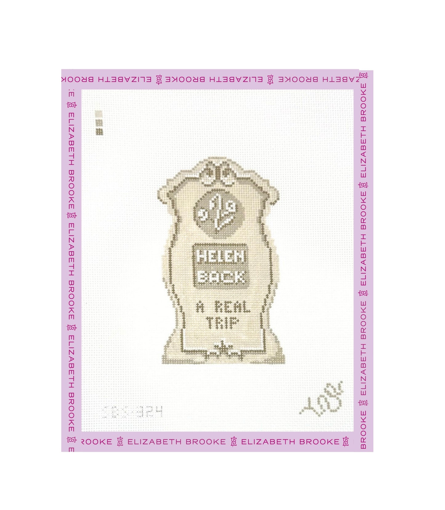 Helen Back Headstone Needlepoint Canvas