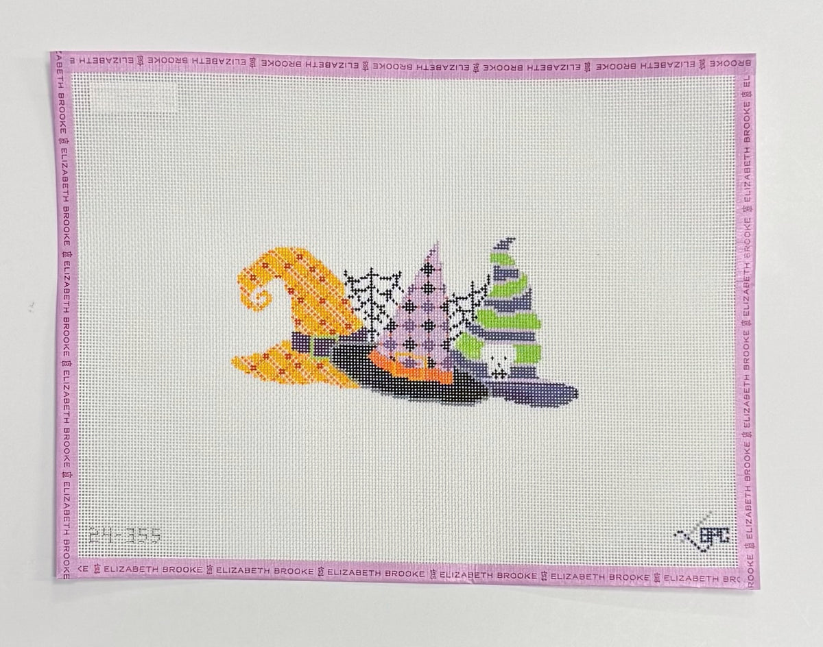 Witches Hats Needlepoint Canvas