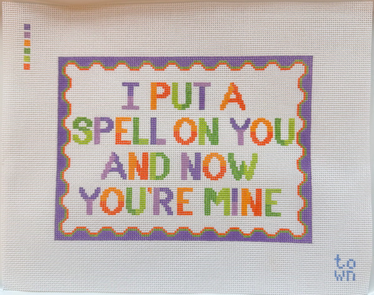 Spell on You Needlepoint Canvas