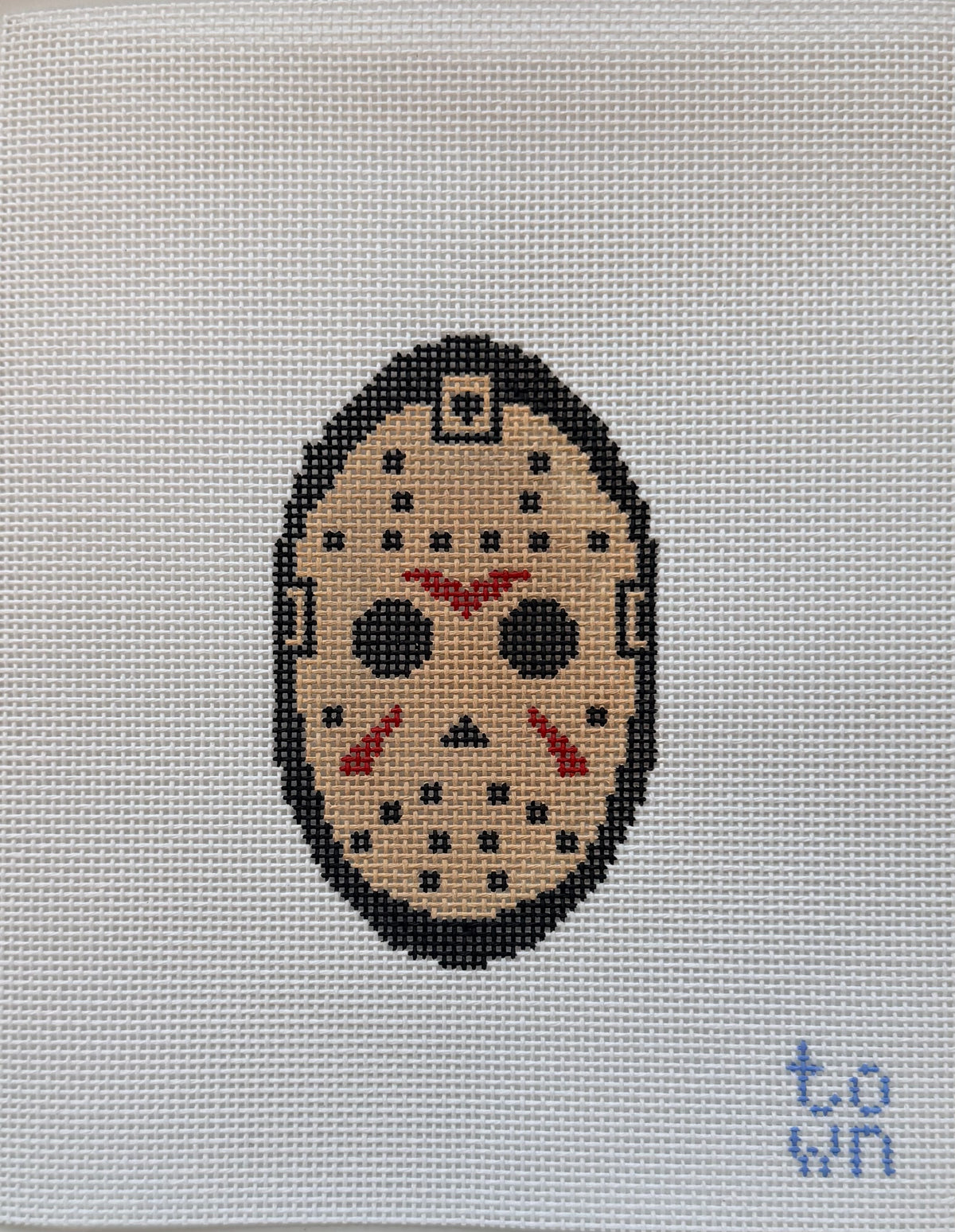 Friday Night Slasher Needlepoint Canvas