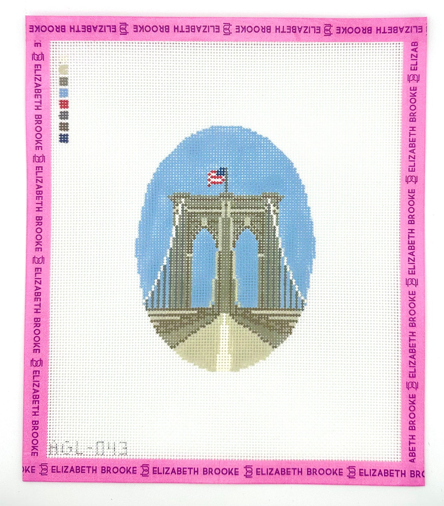 Brooklyn Bridge Needlepoint canvas
