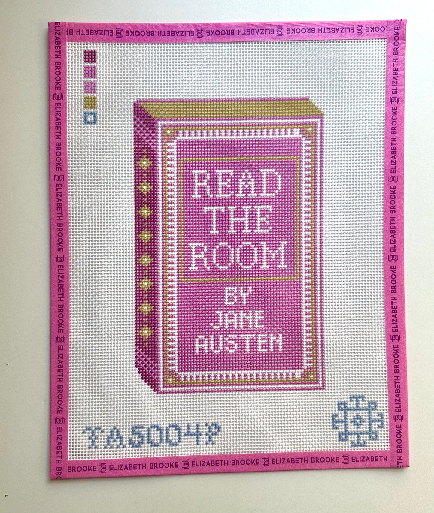 Pink Read the Room canvas