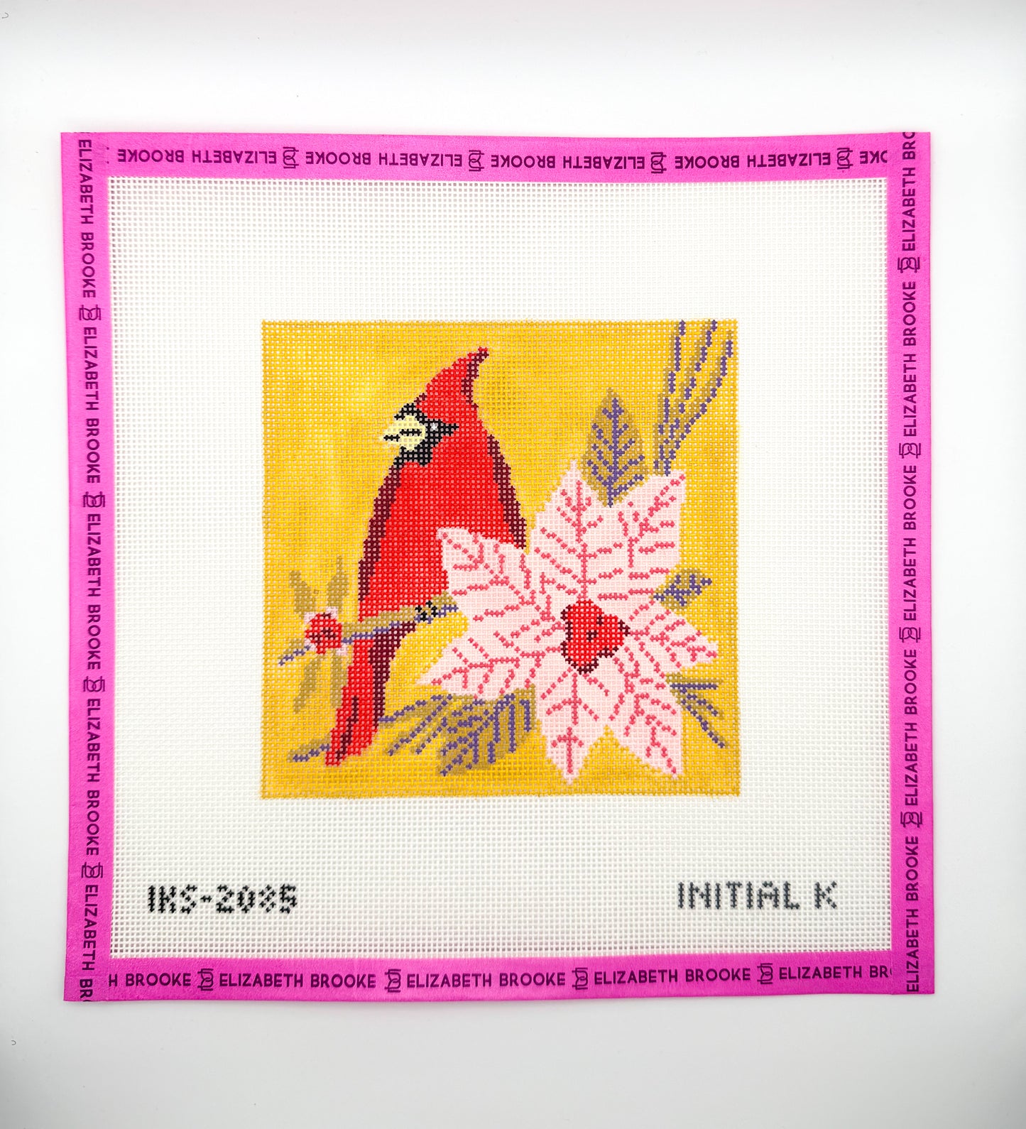 Fall Cardinal Needlepoint Canvas