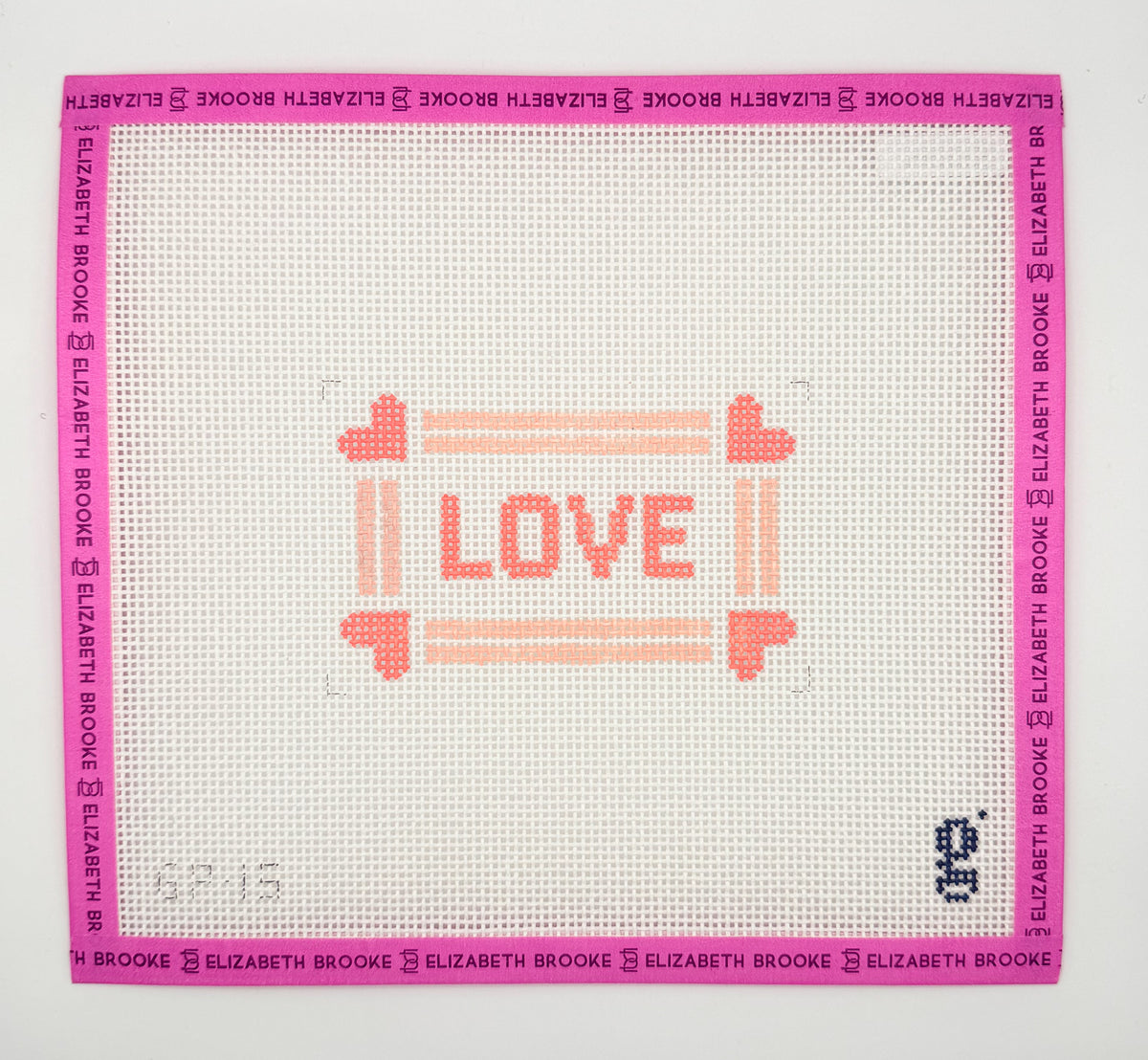 Love sign Needlepoint Canvas
