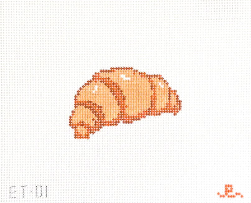 Croissant Needlepoint Canvas