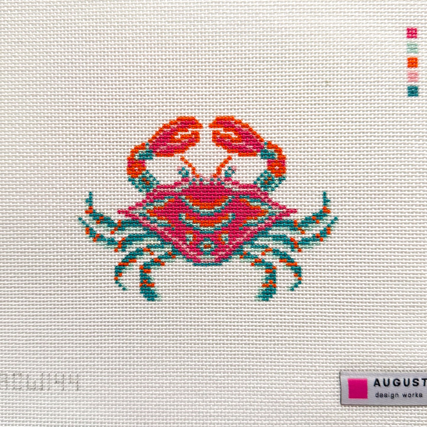 Crab Needlepoint Canvas