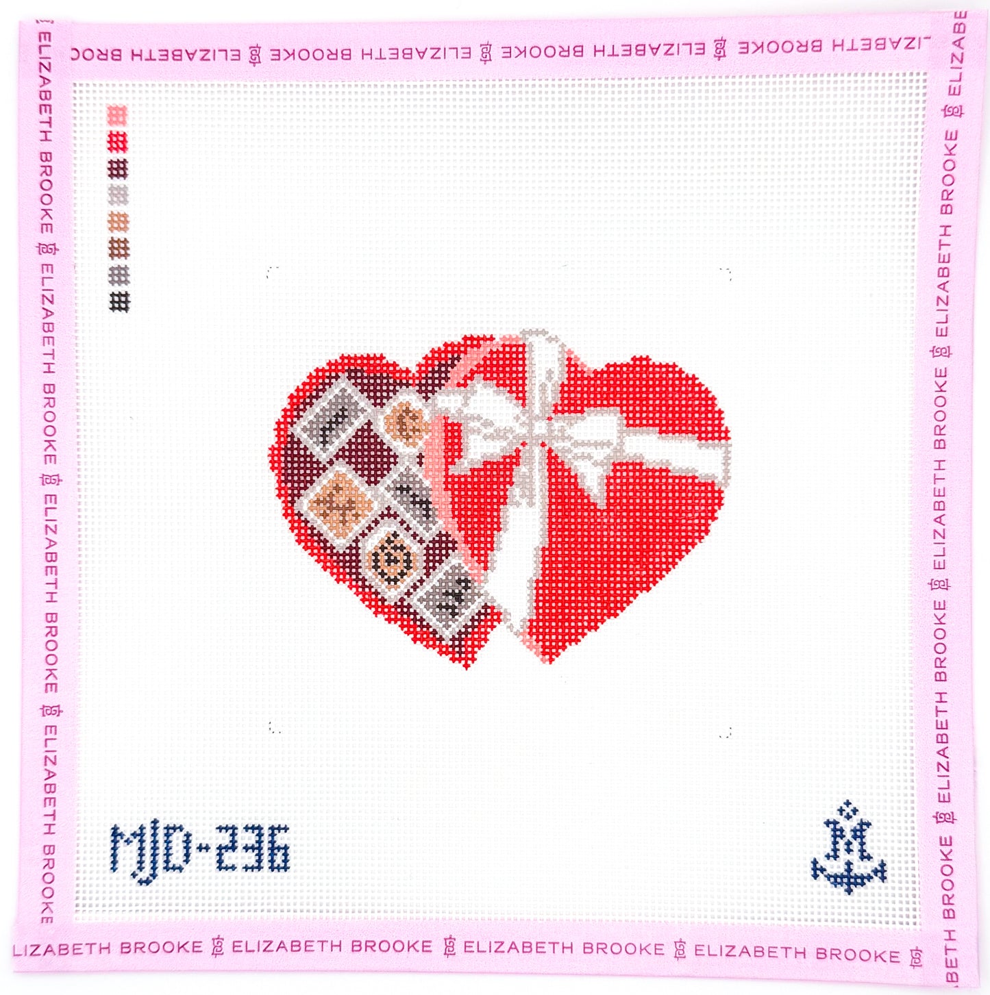 Box of Chocolates Needlepoint Canvas