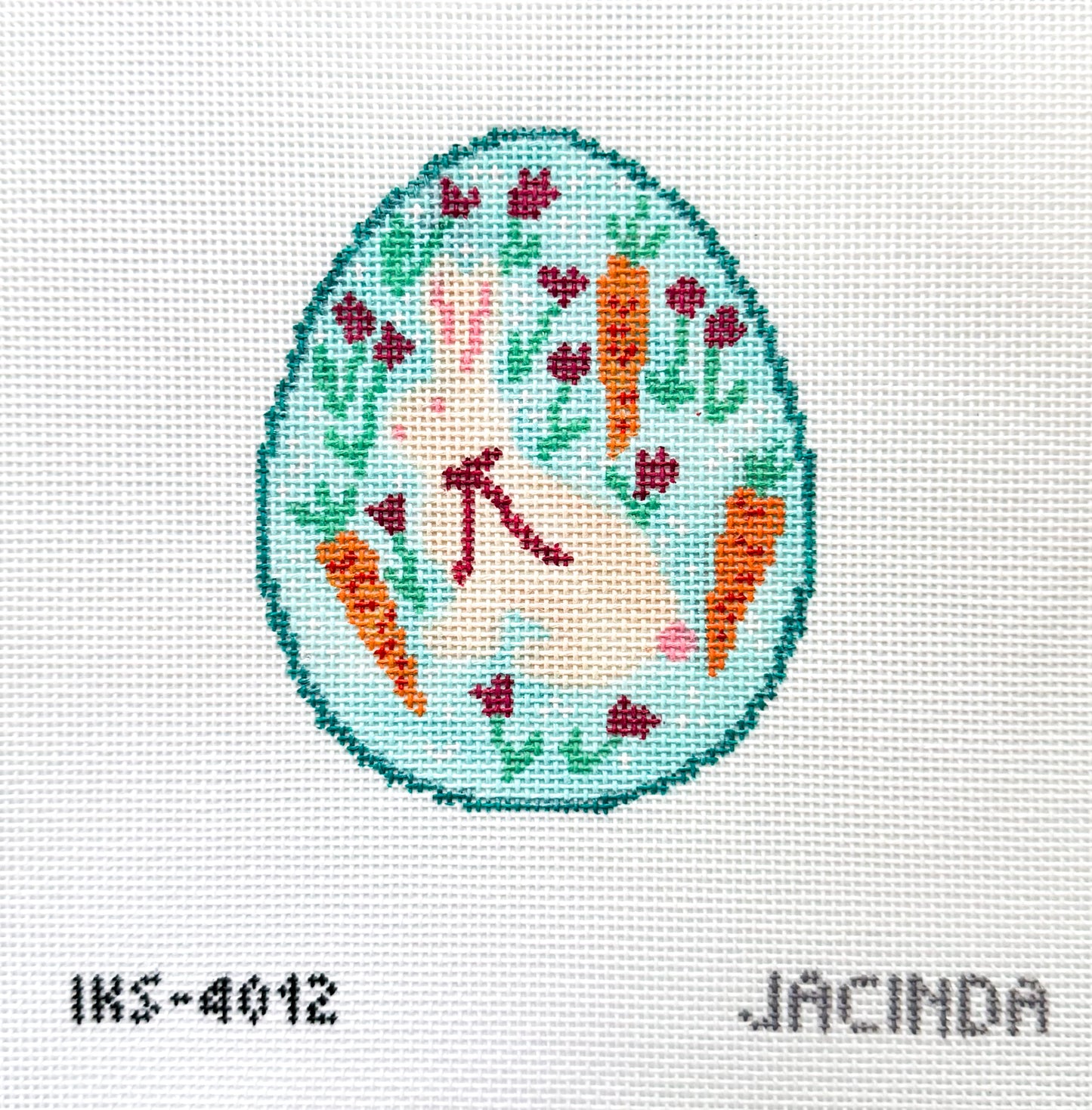 Bunny Egg Needlepoint Canvas