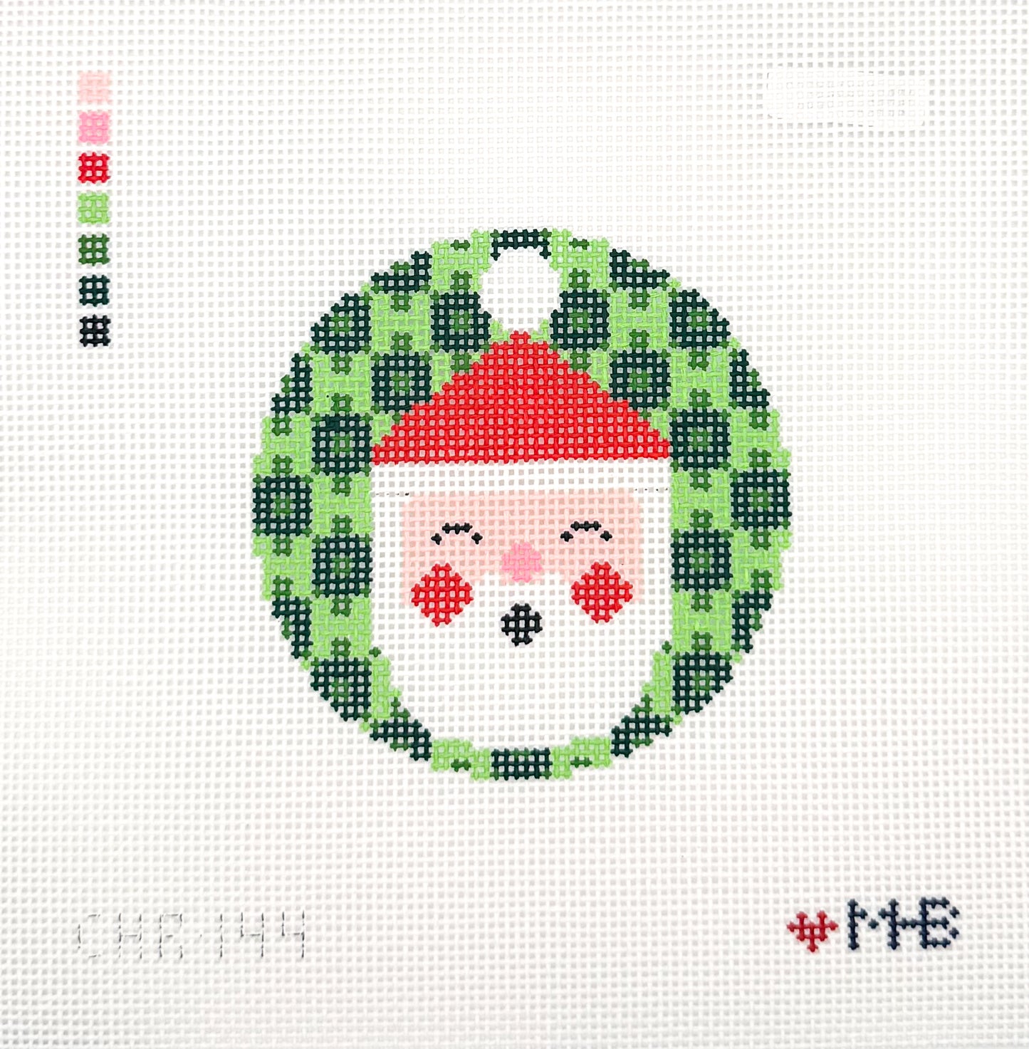 HoHoHo Santa Needlepoint Canvas