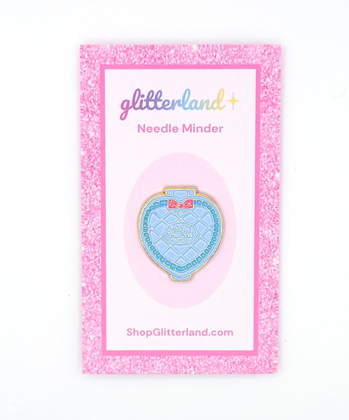 Blue Compact Needle Minder