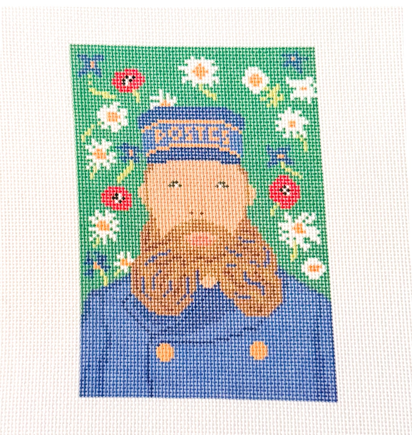 Van Gogh Postman Needlepoint Canvas