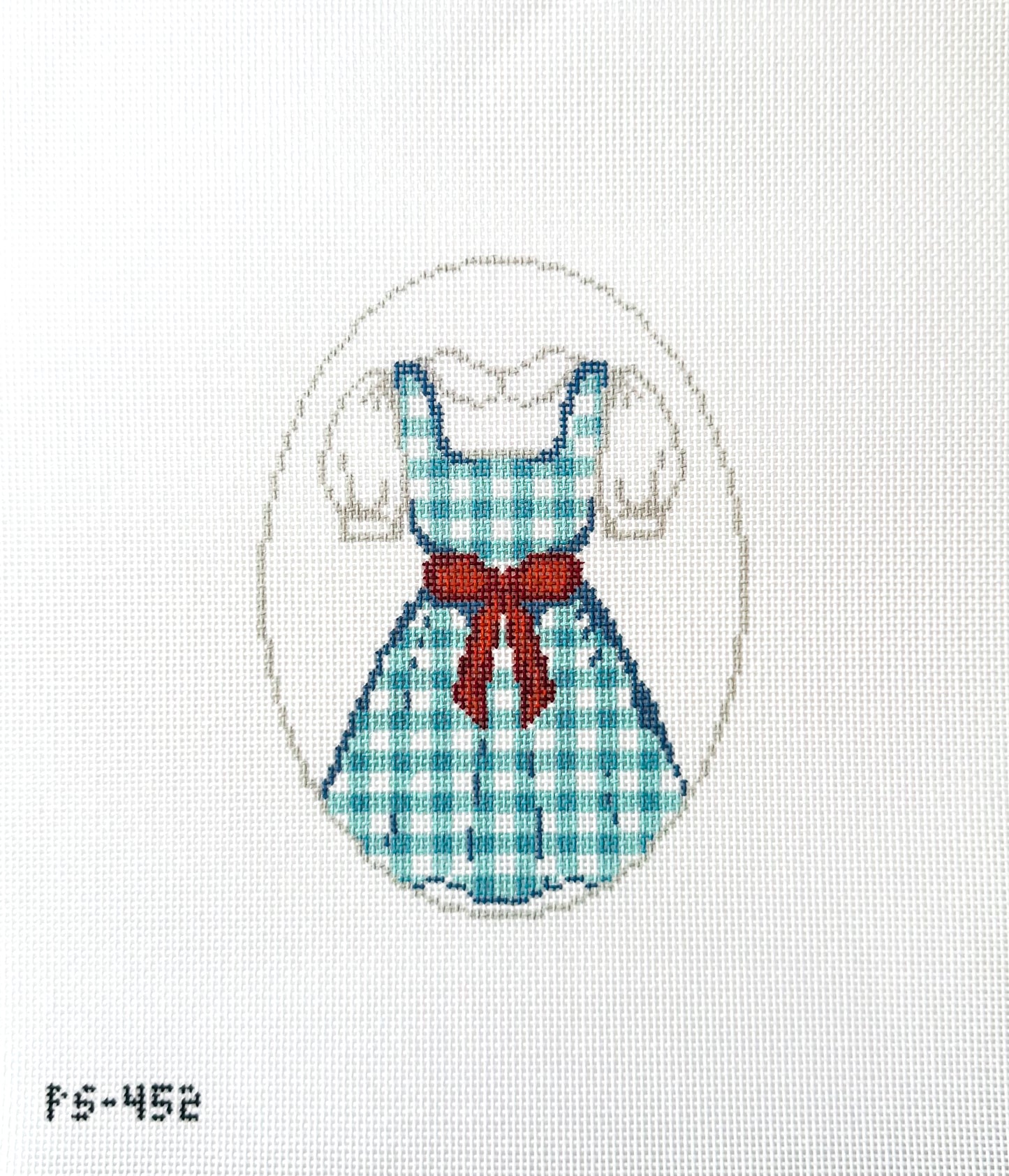 Dorothy Dress Needlepoint Canvas