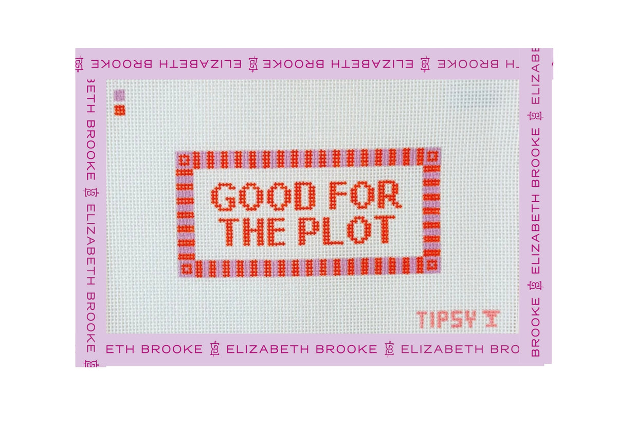 Good for the Plot Needlepoint Canvas