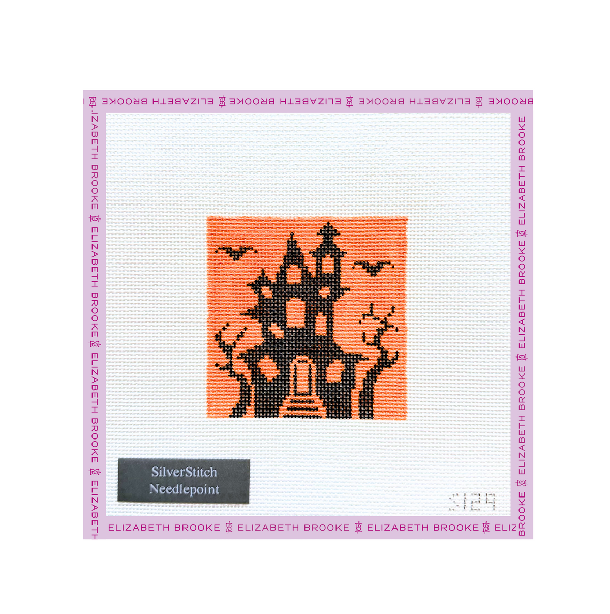 Haunted House Needlepoint Canvas