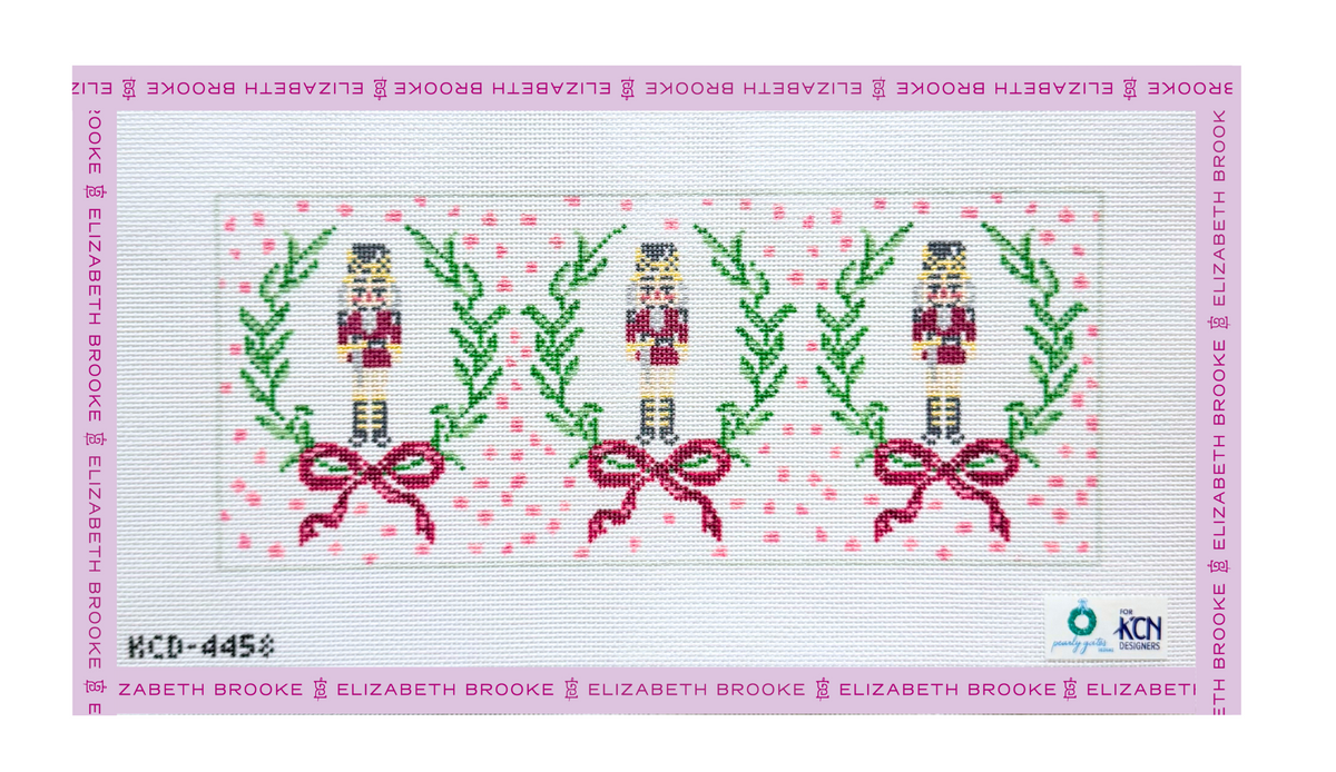 Nutcrackers Pillow Needlepoint Canvas