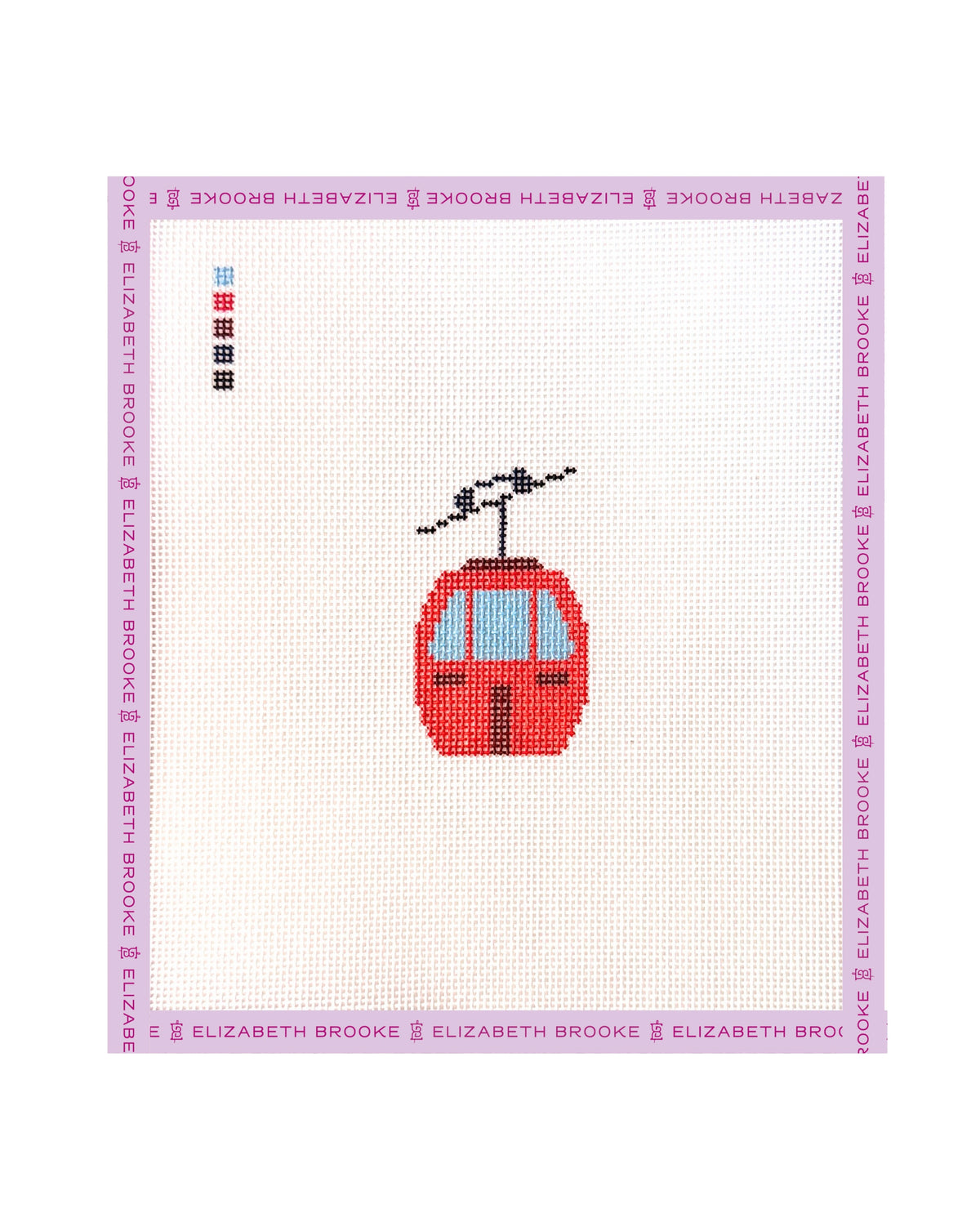 Mini Gondola Needlepoint Canvas