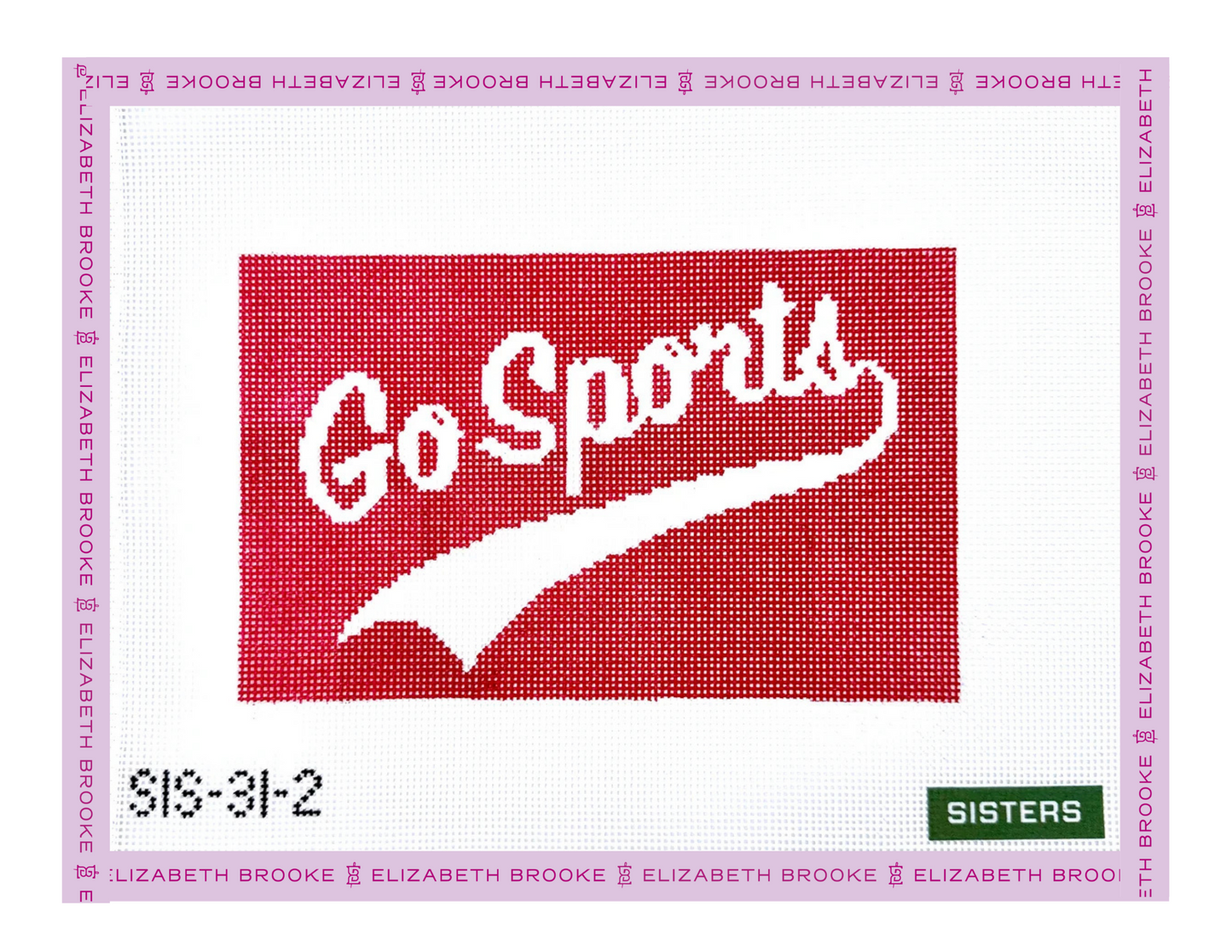 Go Sports! Needlepoint Canvas