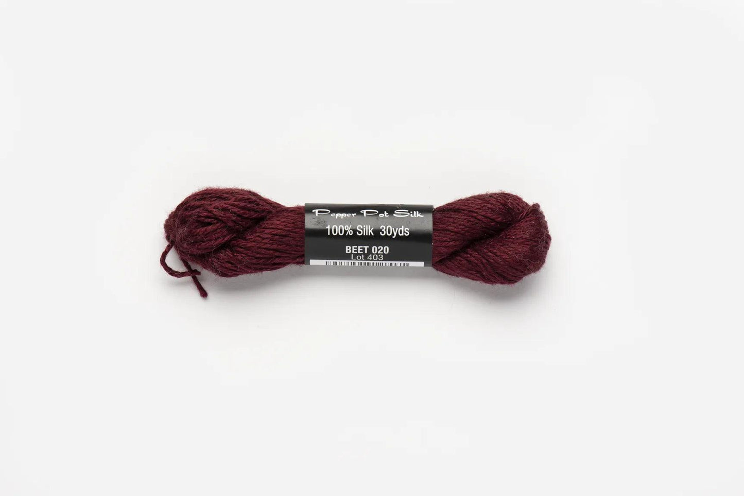 Pepper Pot Silk Skein 020 Beet