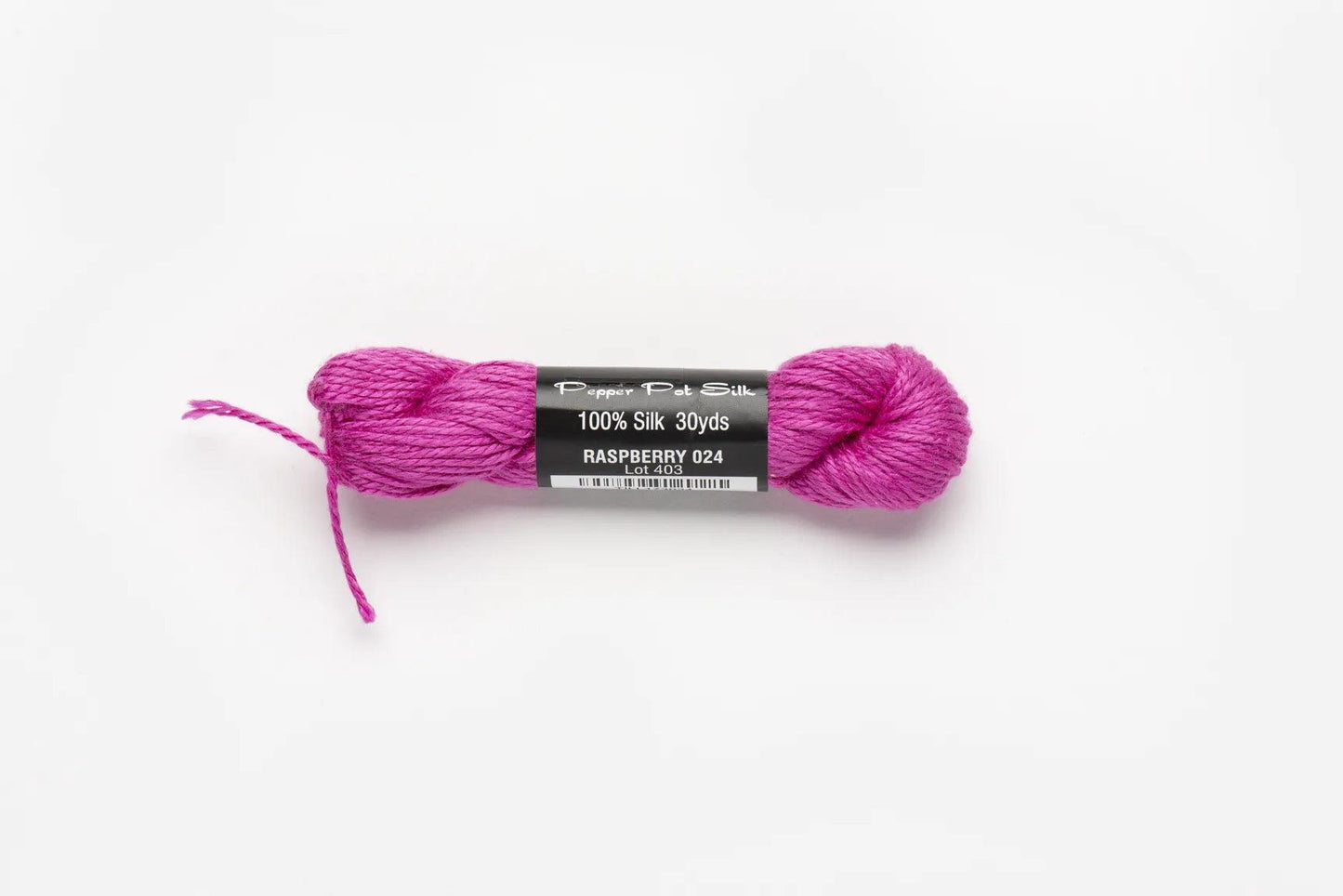 Pepper Pot Silk Skein 024 Raspberry