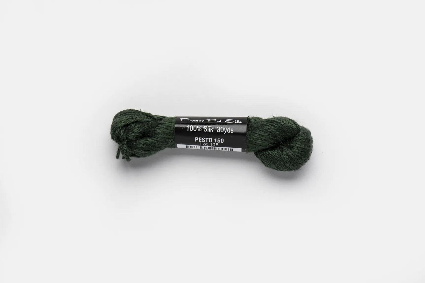 Pepper Pot Silk Skein 150 Pesto