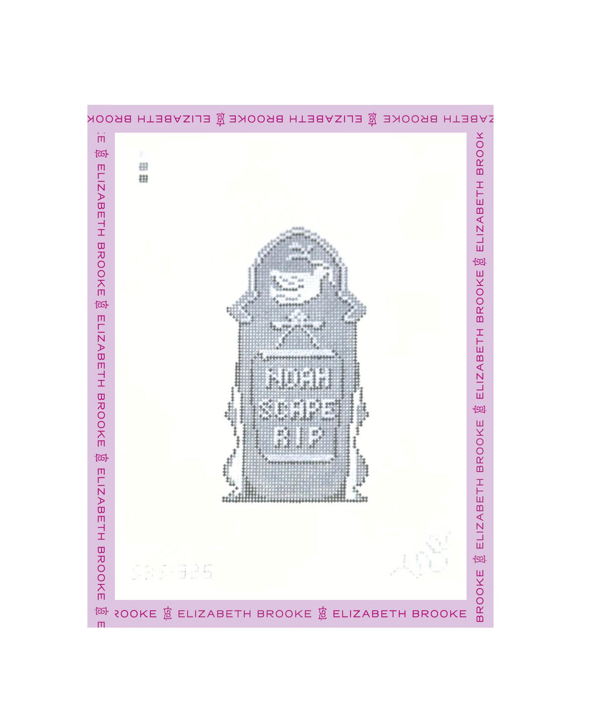 Noah Scape Headstone Needlepoint Canvas