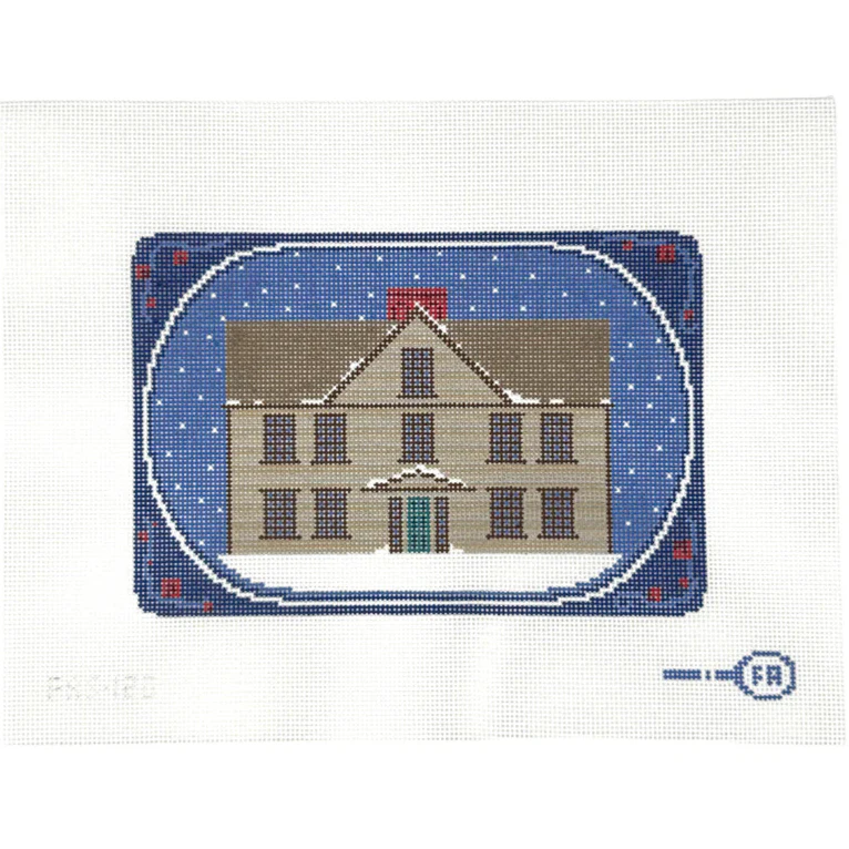 Orchard House Portrait (Little Women) Needlepoint Canvas