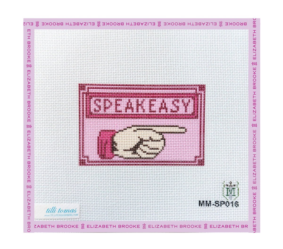 Speakeasy Needlepoint Canvas