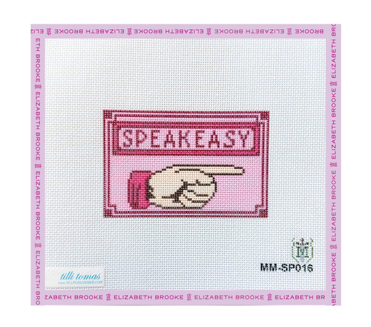 Speakeasy Needlepoint Canvas