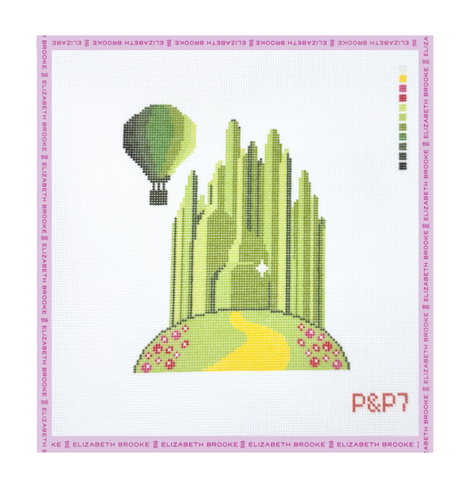Evergreen Enclave Needlepoint Canvas