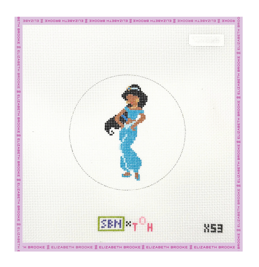 Jasmine (Princess Series) Needlepoint Canvas