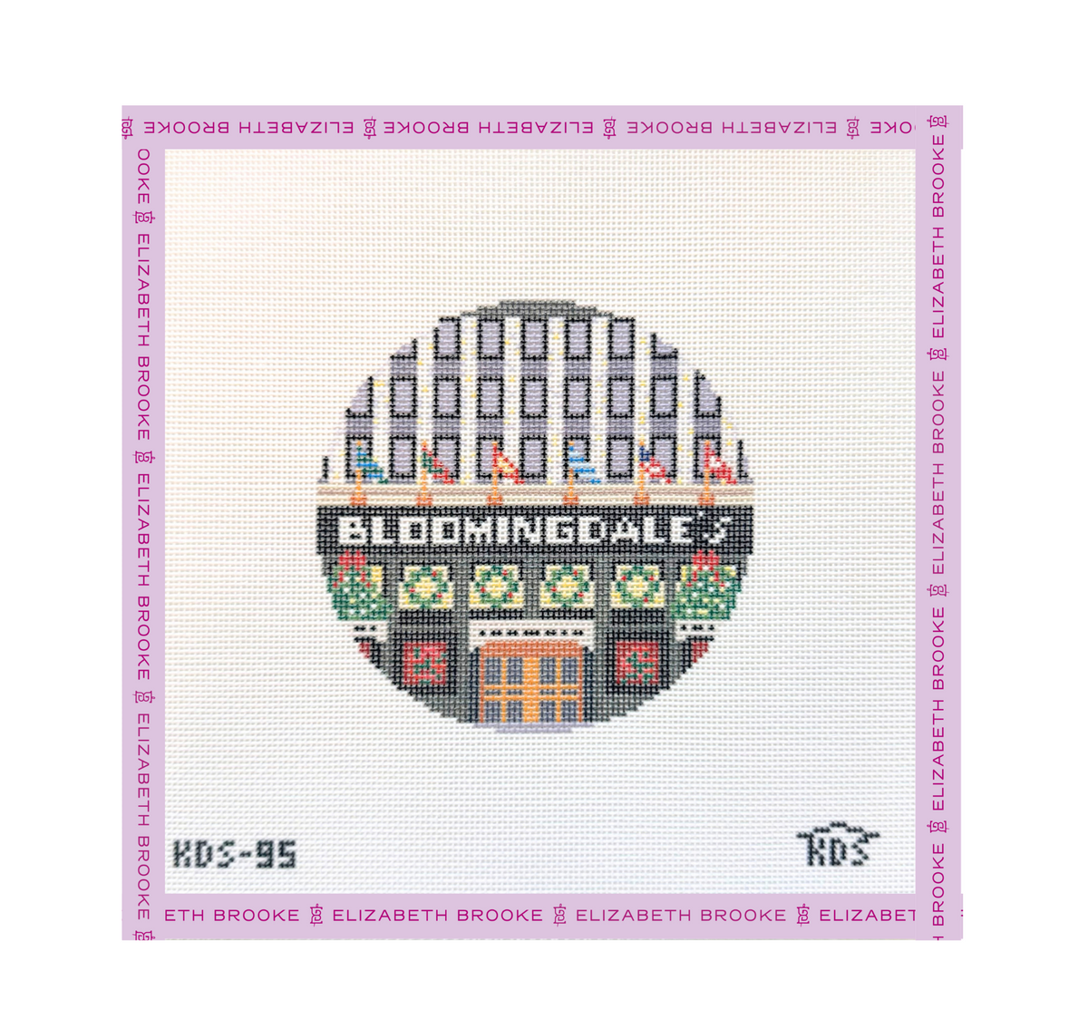 Bloomingdales Round Needlepoint Canvas