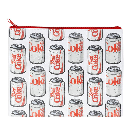 Diet Coke Tyvek Project Bag Diet Coke Cans (Licensed Coca-Cola)