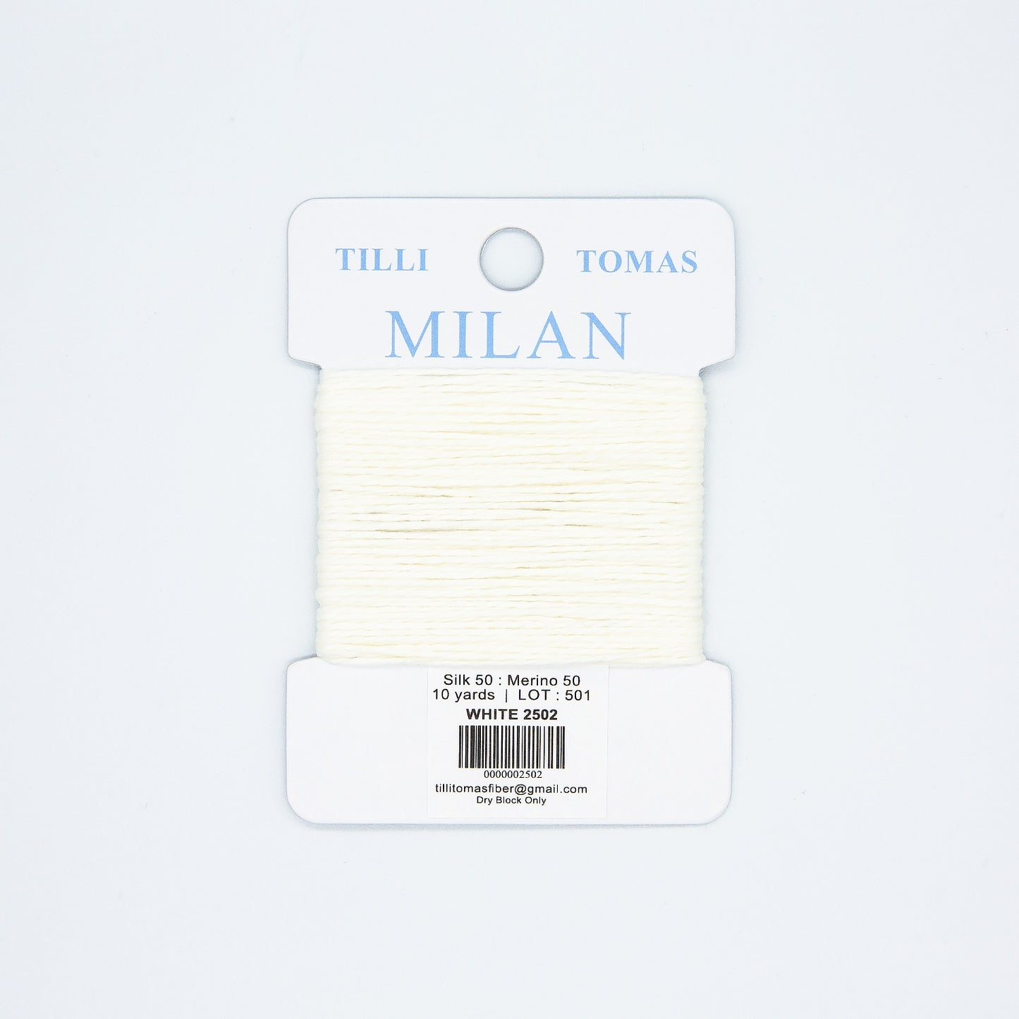 Milan Card 2502 White