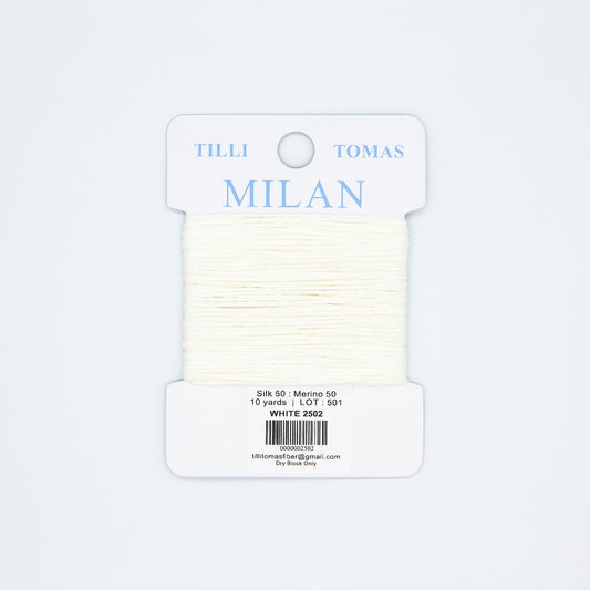 Milan Card 2502 White