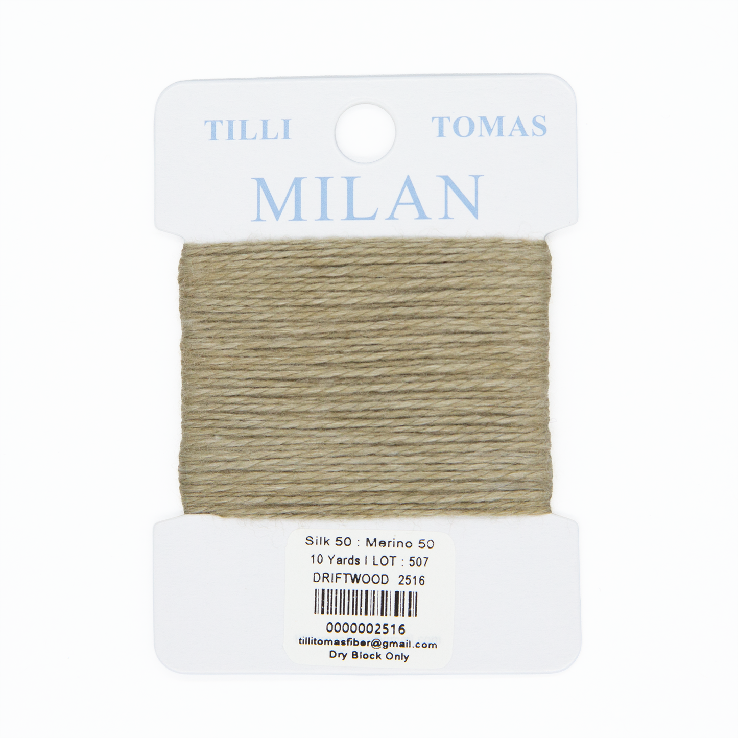 Milan Card 2516 Driftwood