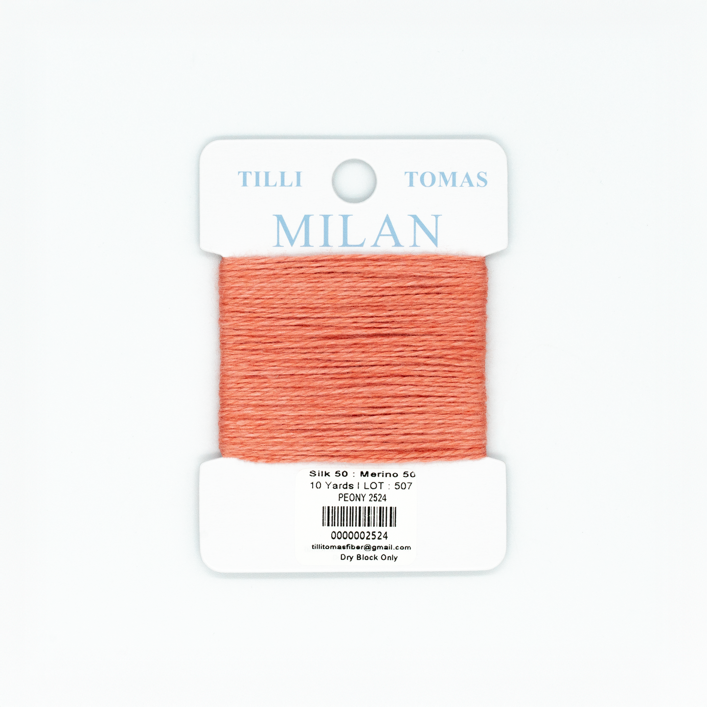 Milan Card  Pinks and Reds