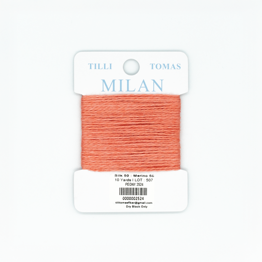 Milan Card 2524 Peony
