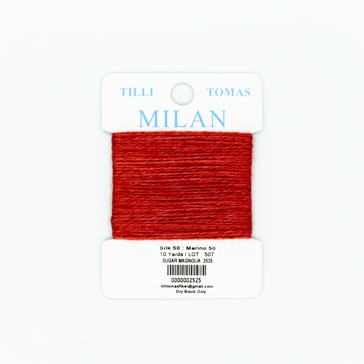 Milan Card  Pinks and Reds